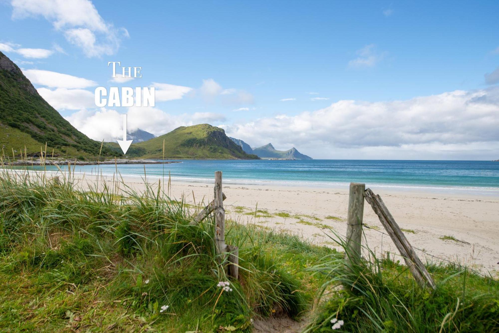 Haukland Beach Panorama Offersoya 外观 照片